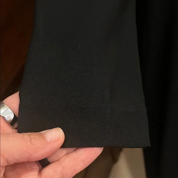 Cynthia Rowley Elegant Black Dress with White Embroidery - Picture 10 of 12